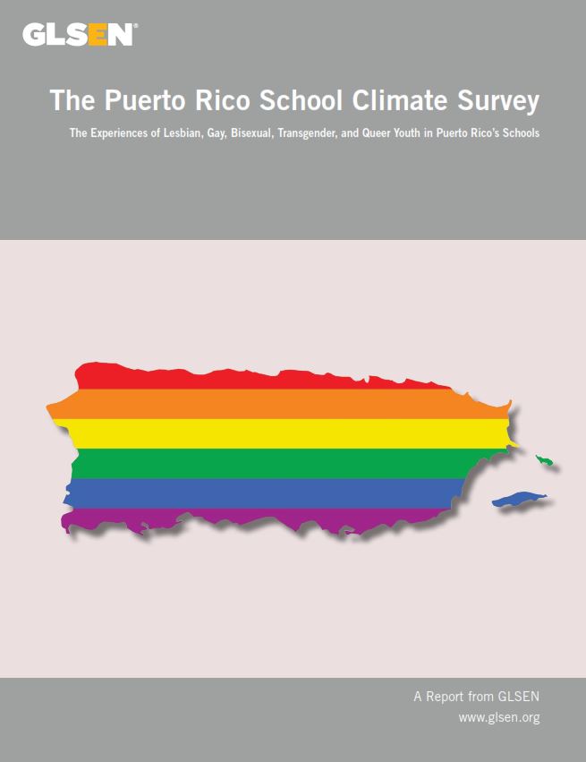 Cover of "The Puerto Rico School Climate Survey"