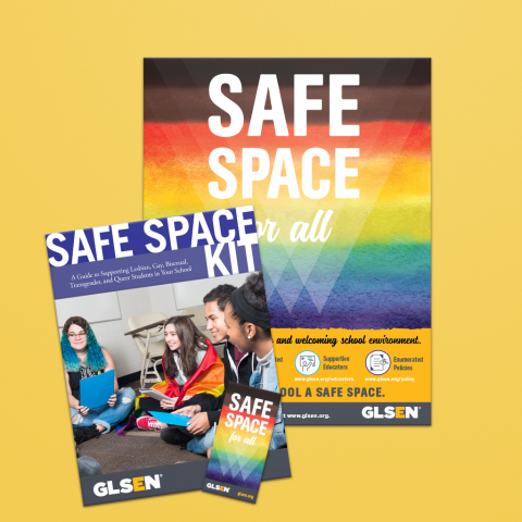 Safe space kit poster.