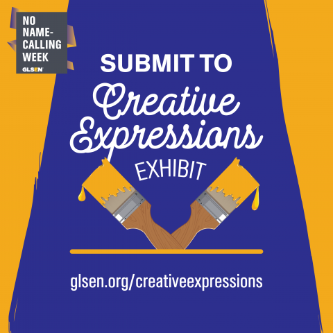 Submit to creative expressions for no name calling week.