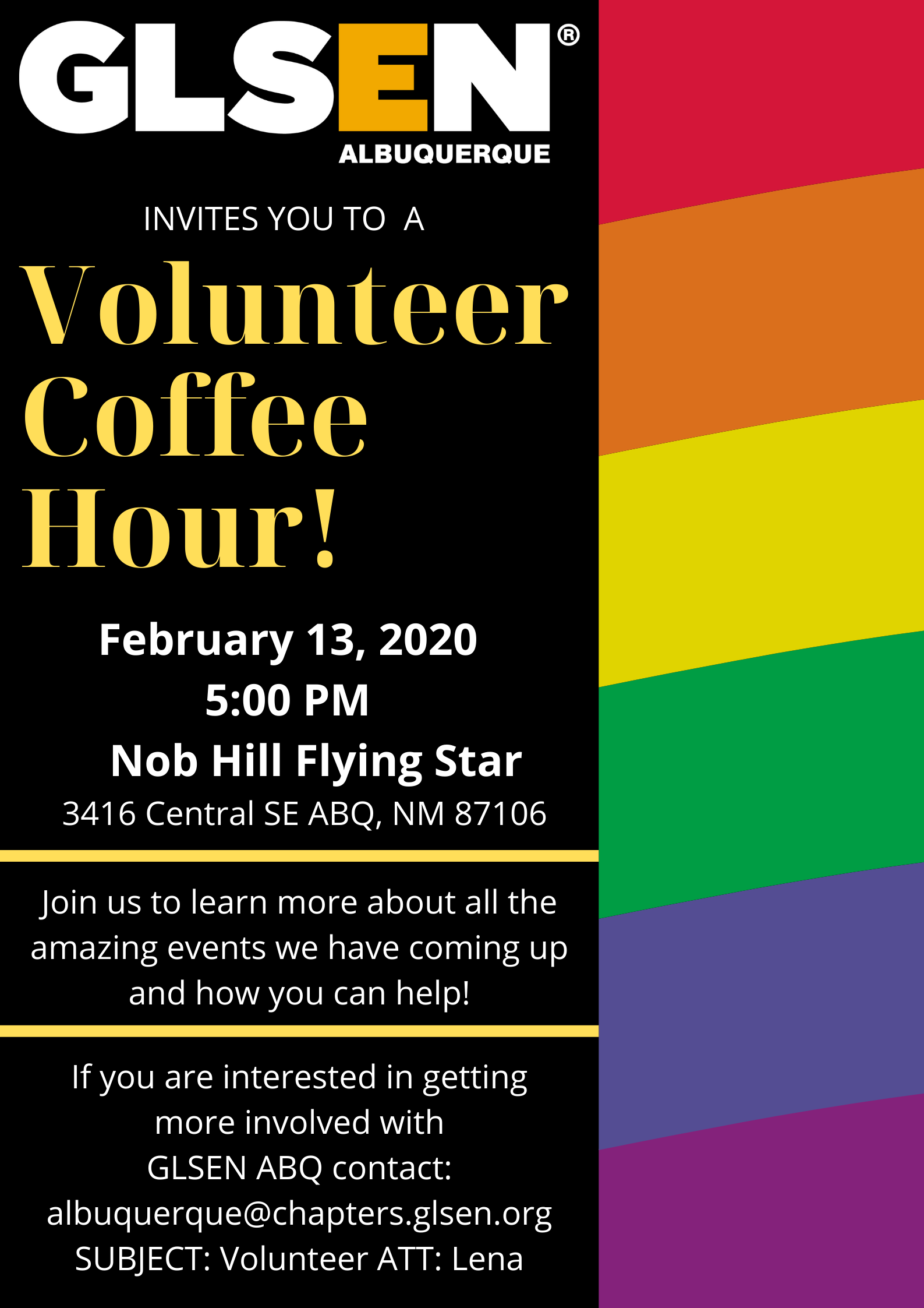 GLSEN_ABQ_VolunteerCoffeeHR