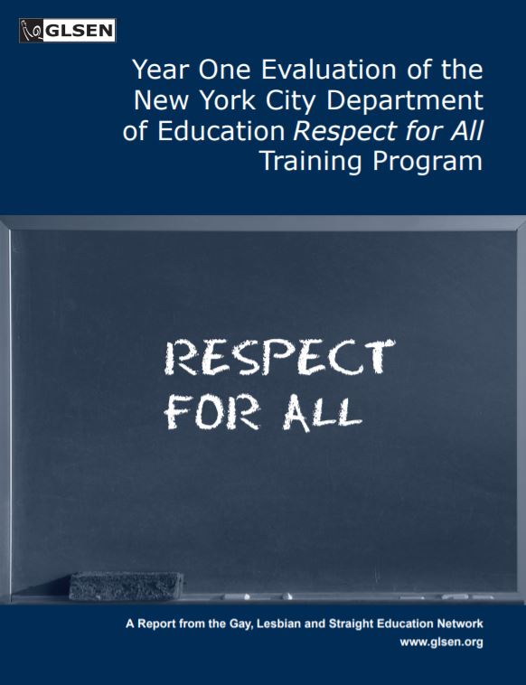 Nyc Respect For All Training Evaluation Glsen