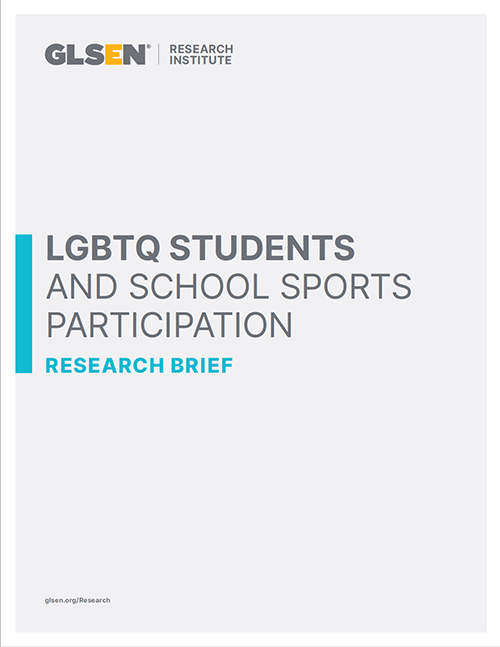 LGBTQ Students and School Sports Participation Research Brief