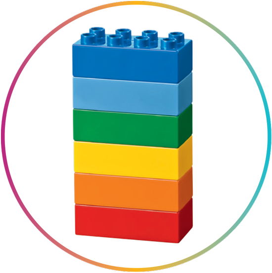 LEGO Six Bricks