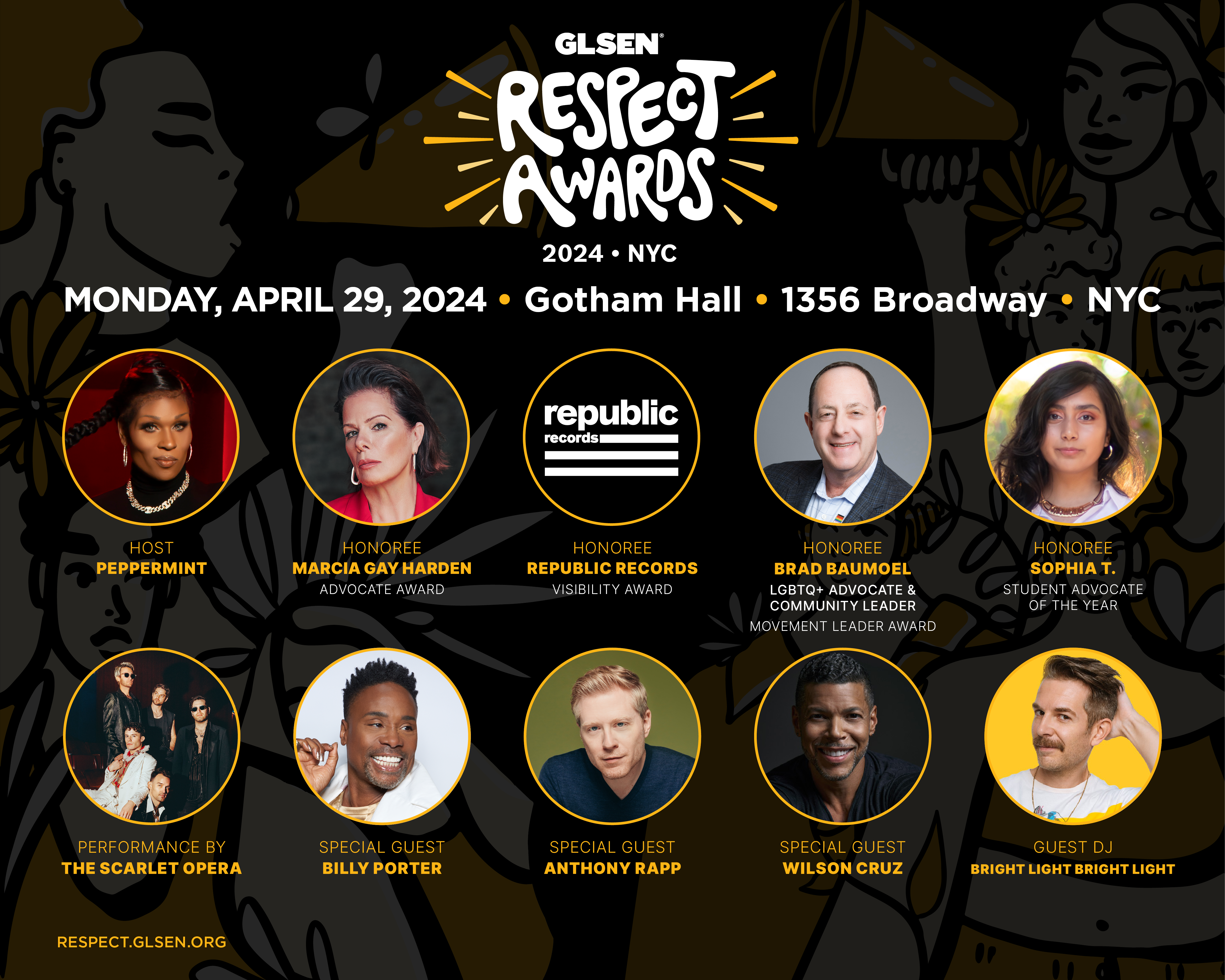 Respect NYC Awards on Monday April 29th!
