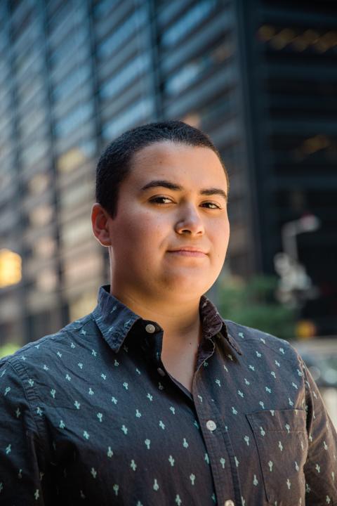 GLSEN's Student Council member El Martinez.