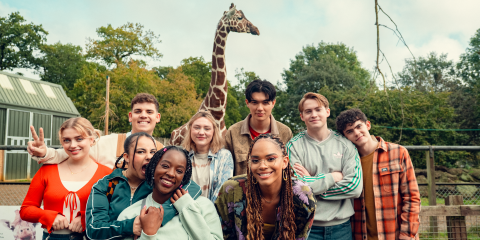 Heartstopper group photo